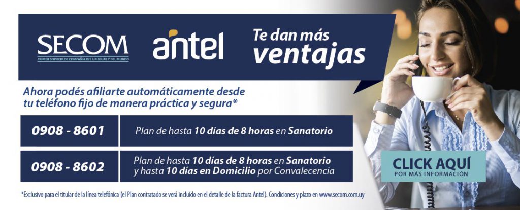 Promoción Antel y SECOM