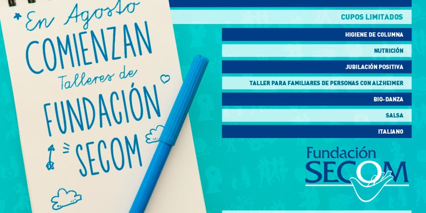 Comienzan Talleres de Fundación SECOM